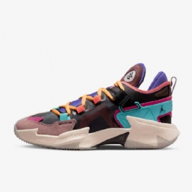 Nike Air Jordan Miksi Ei Koripallokengät Miehille Musta Oranssi