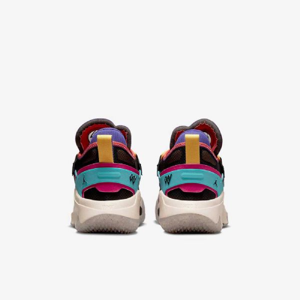 Nike Air Jordan Miksi Ei Koripallokengät Miehille Musta Oranssi