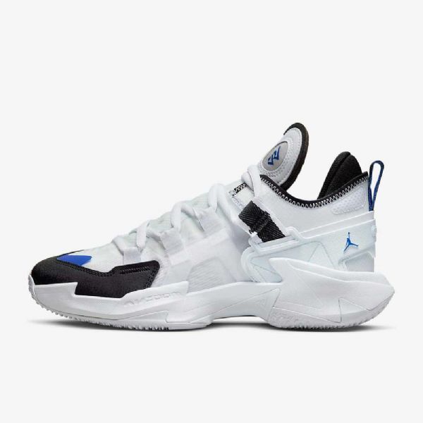 Nike Air Jordan Miksi Ei Koripallokengät Miehille Valkoinen Musta Sininen