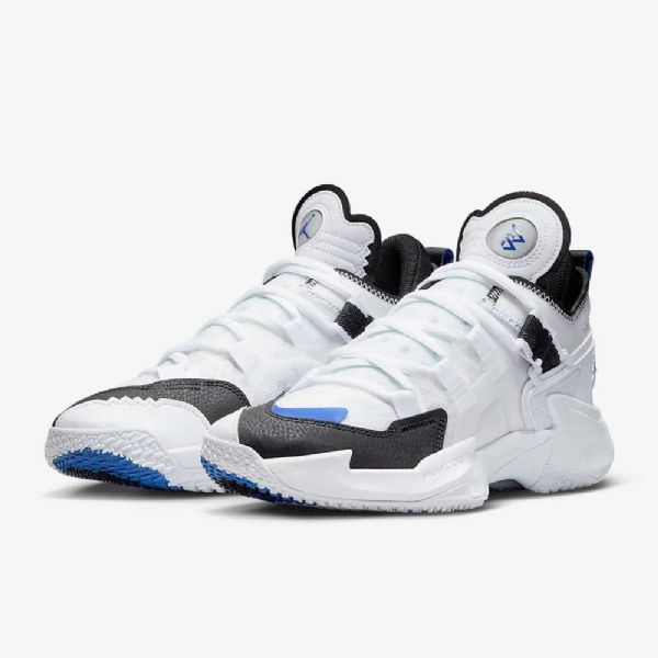 Nike Air Jordan Miksi Ei Koripallokengät Miehille Valkoinen Musta Sininen