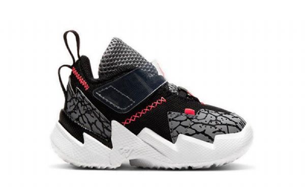 Nike Air Jordan Miksi Ei Zer03 Td Kengät Lapsille Musta