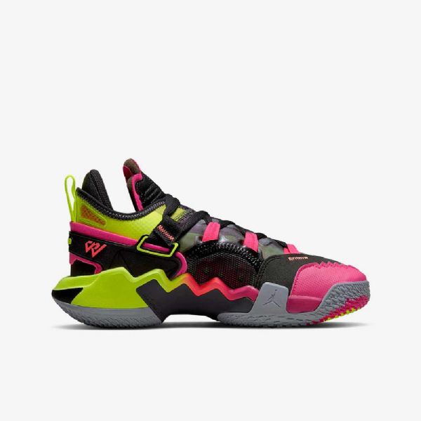 Nike Air Jordan Why Not .5 Koripallokengät Lapsille Musta Harmaa Mango