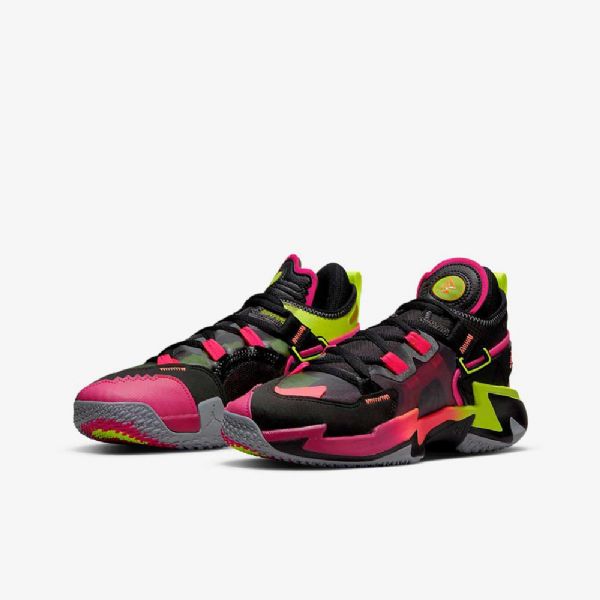 Nike Air Jordan Why Not .5 Koripallokengät Lapsille Musta Harmaa Mango