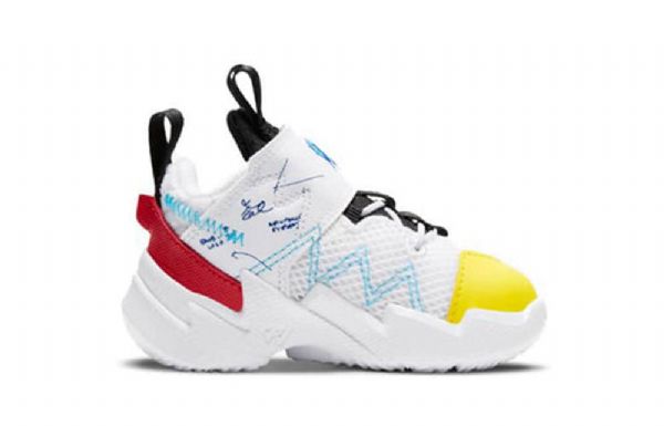 Nike Air Jordan Why Not Zer03 Se 3 Td Kengät Lapsille Keltainen Valkoinen