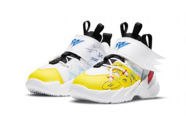 Nike Air Jordan Why Not Zer03 Se 3 Td Kengät Lapsille Keltainen Valkoinen
