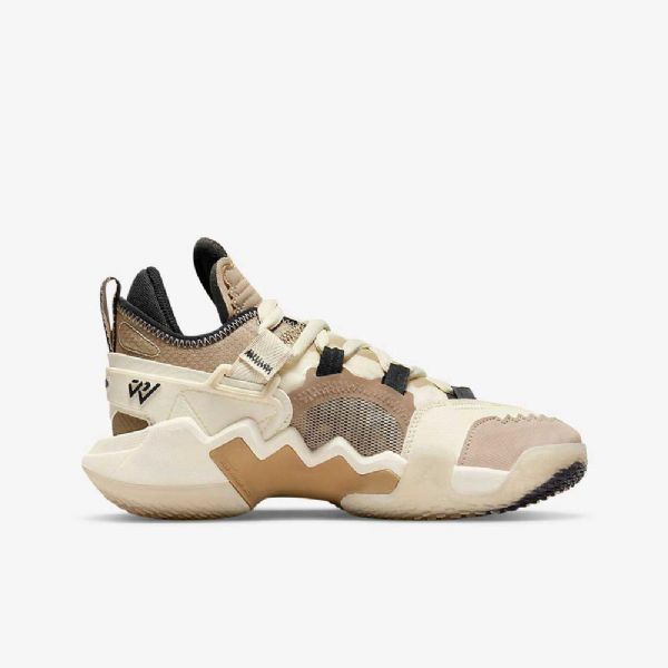 Nike Air Jordan Why Not Zer0.5 Koripallokengät Lapsille Khaki Musta