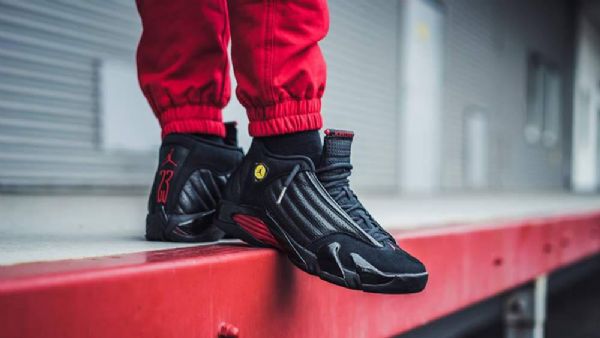 Nike Air Jordan 14 Last Shot Kengät Miehille Musta