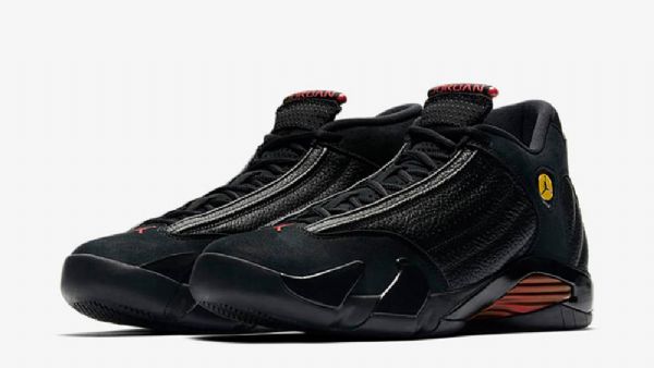 Nike Air Jordan 14 Last Shot Kengät Miehille Musta