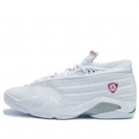 Nike Air Jordan 14 Retro Matalat Topit Koripallokengät Naisille Valkoinen
