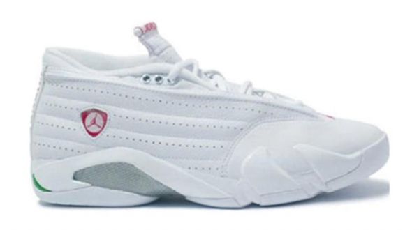 Nike Air Jordan 14 Retro Matalat Topit Koripallokengät Naisille Valkoinen