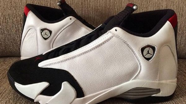 Nike Air Jordan 14 Retro Toe Kengät Miehille Valkoinen Musta