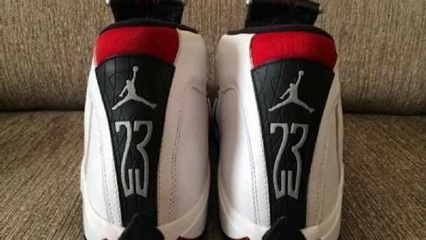 Nike Air Jordan 14 Retro Toe Kengät Miehille Valkoinen Musta