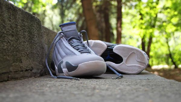 Nike Air Jordan 14 Retrokengät Miehille Harmaa