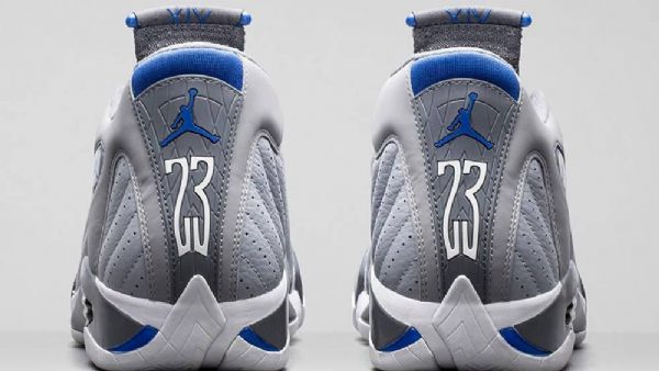 Nike Air Jordan 14 Retrokengät Miehille Harmaa