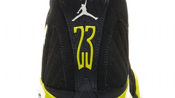 Nike Air Jordan 14 Thunder Vibrant Kengät Miehille Keltainen Musta