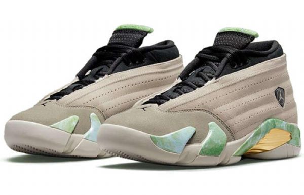 Nike Aleali May Air Jordan 14 Retro Low Tops Sp Koripallokengät Naisille Harmaa