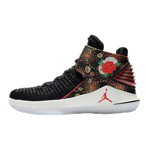 Nike Air Jordan 32 Kiinalaisen Uudenvuoden Kengät Miehille Musta