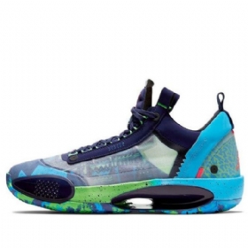 Nike Air Jordan 34 Matalat Topit Pf Regency Lenkkarit Naisille Violetit