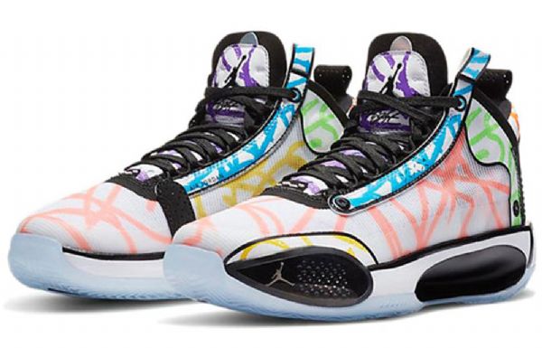 Nike Zion Williamson Air Jordan 34 Gs Miesten Tennarit Moniväriset