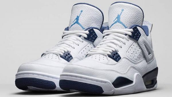 Nike Air Jordan 4 Columbia Miesten Kengät Valkoinen