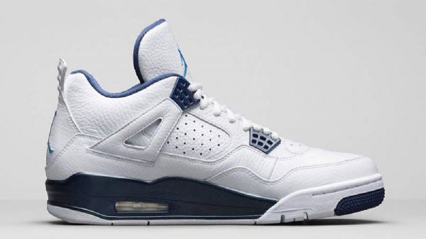 Nike Air Jordan 4 Columbia Miesten Kengät Valkoinen
