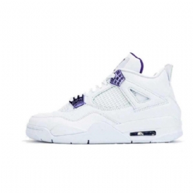 Nike Air Jordan 4 Court Kengät Miehille Violetti
