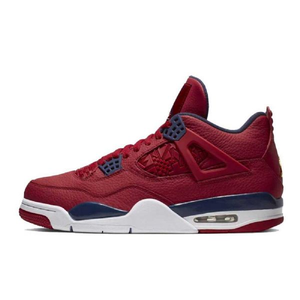 Nike Air Jordan 4 Fiba Kengät Miehille Punainen