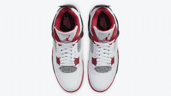 Nike Air Jordan 4 Fire Kengät Miehille Punainen