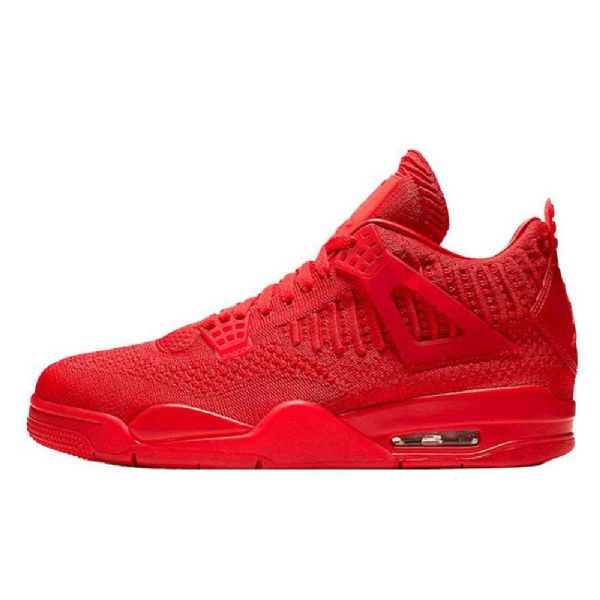 Nike Air Jordan 4 Flyknit Kengät Miehille Punainen