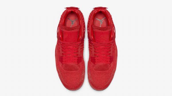 Nike Air Jordan 4 Flyknit Kengät Miehille Punainen