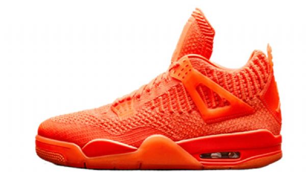 Nike Air Jordan 4 Flyknit Miesten Kengät Oranssi