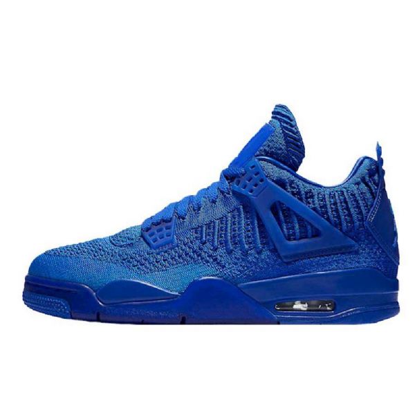 Nike Air Jordan 4 Flyknit Royal Kengät Miehille Sininen