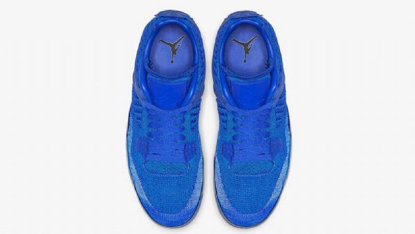 Nike Air Jordan 4 Flyknit Royal Kengät Miehille Sininen