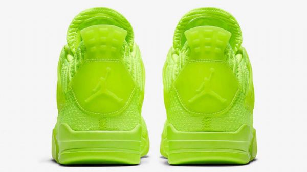 Nike Air Jordan 4 Flyknit Volt Kengät Miehille Vihreät