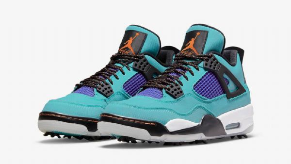 Nike Air Jordan 4 G Nrg Uudet Smaragdikengät Miehille Turkoosi