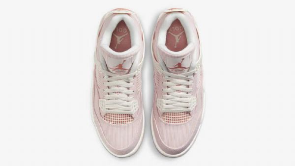 Nike Air Jordan 4 Golf Nrg Aprikoosiakaattikengät Naisille Vaaleanpunainen