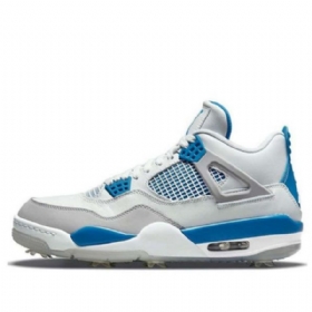 Nike Air Jordan 4 Golf Retro Koripallokengät Miehille Siniset