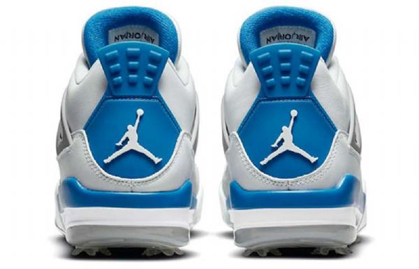 Nike Air Jordan 4 Golf Retro Koripallokengät Miehille Siniset