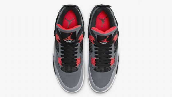 Nike Air Jordan 4 Infrapunakengät Miehille Harmaa