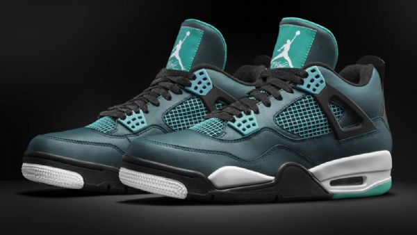 Nike Air Jordan 4 Kengät Miehille Vihreä