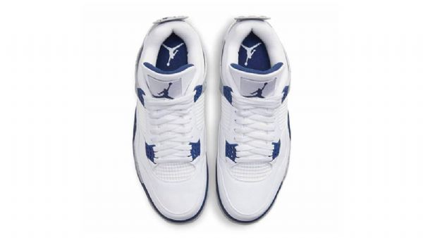 Nike Air Jordan 4 Kengät Naisille Laivastonsininen
