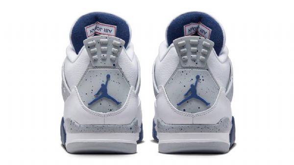 Nike Air Jordan 4 Kengät Naisille Laivastonsininen
