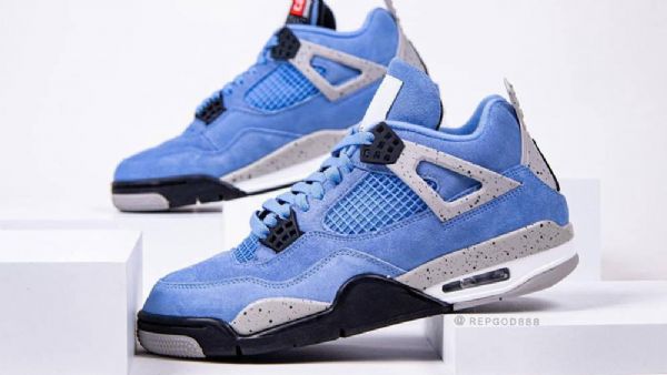 Nike Air Jordan 4 Kengät Naisille Sininen