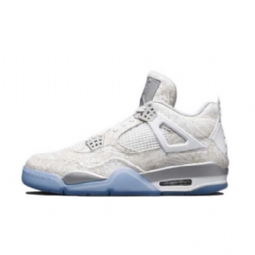 Nike Air Jordan 4 Laser Kengät Miehille Harmaa