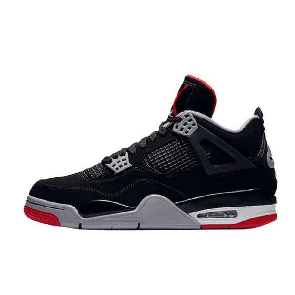 Nike Air Jordan 4 Leveät Miesten Kengät Musta