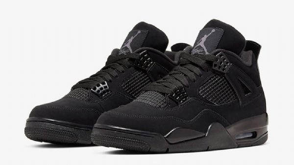 Nike Air Jordan 4 Miesten Kengät Musta