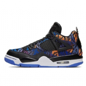 Nike Air Jordan 4 Miesten Kengät Musta Monivärinen