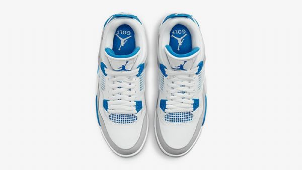 Nike Air Jordan 4 Military Golfkengät Miehille Siniset