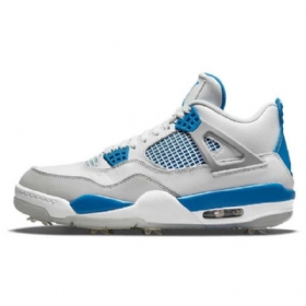 Nike Air Jordan 4 Military Golfkengät Naisten Sininen