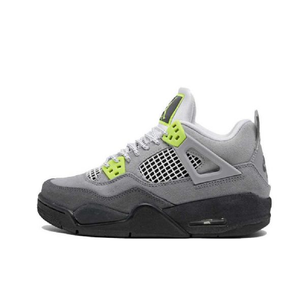 Nike Air Jordan 4 Neon Air Max 95 Kengät Naisille Harmaa